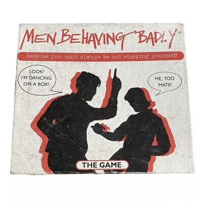Men Behaving Badly The Game Vintage TV Board Game RRP 10.99 CLEARANCE XL 7.99